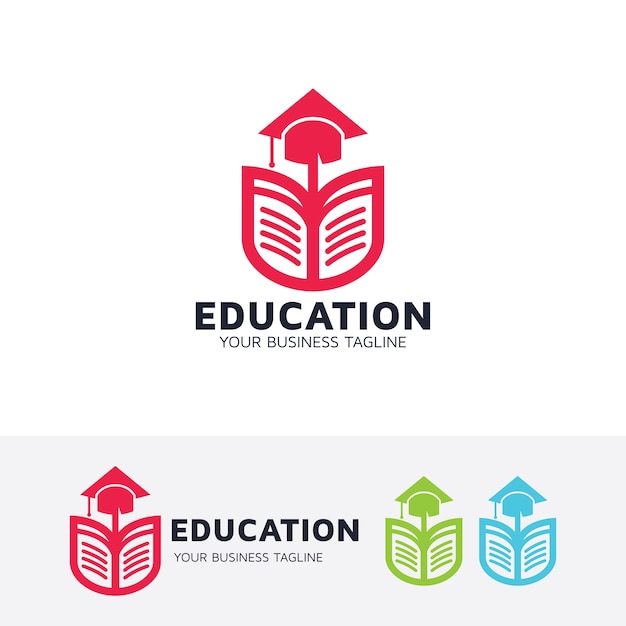 Download Free Education Logo Template Premium Vector Use our free logo maker to create a logo and build your brand. Put your logo on business cards, promotional products, or your website for brand visibility.