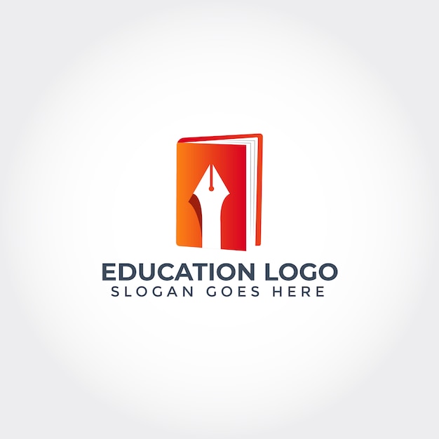 pen and book logo