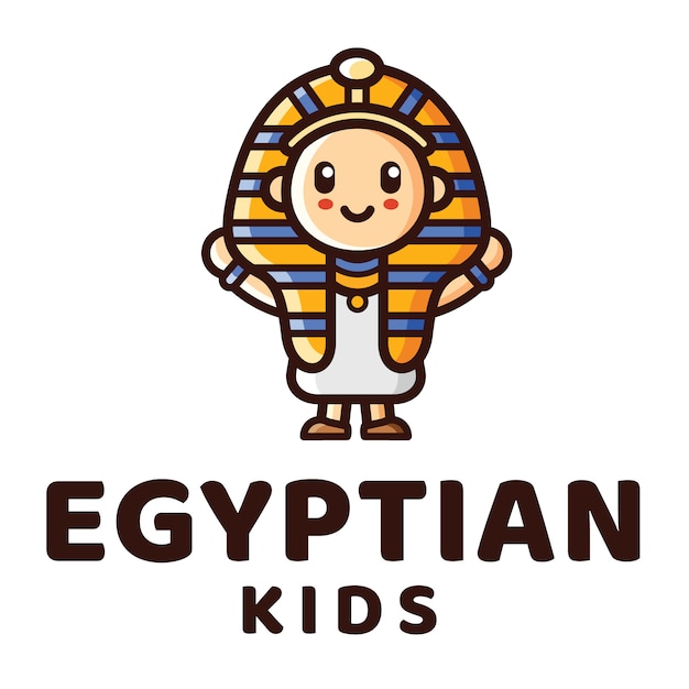 Download Free Egyptian Kids Logo Template Premium Vector Use our free logo maker to create a logo and build your brand. Put your logo on business cards, promotional products, or your website for brand visibility.