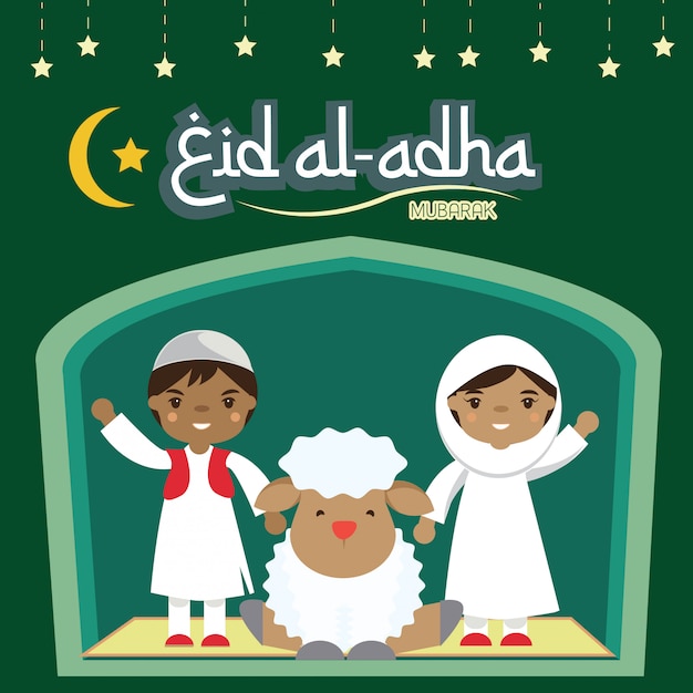 Premium Vector Eid Al Adha Cards Festival Of Sacrifice