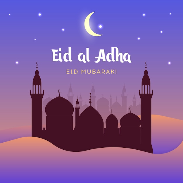 Premium Vector | Eid al-adha, eid ul-adha mubarak. kurban ...