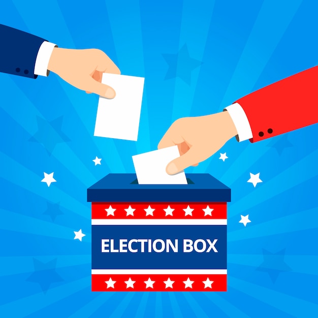 Election box design Vector | Free Download