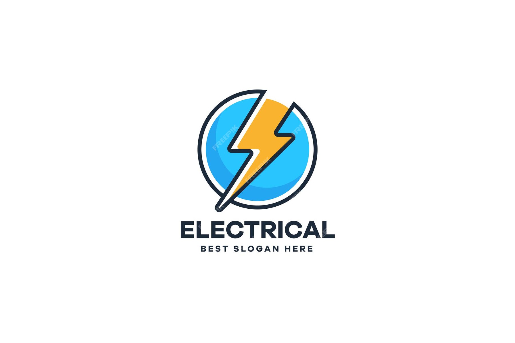 Premium Vector | Electric logo