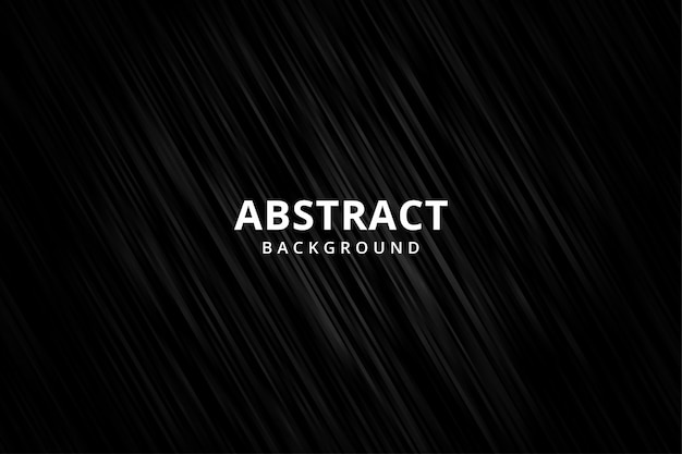 エレガントな抽象的な背景の壁紙 ブラックスチールメタルストライプ 3dリアルなベクトル プレミアムベクター