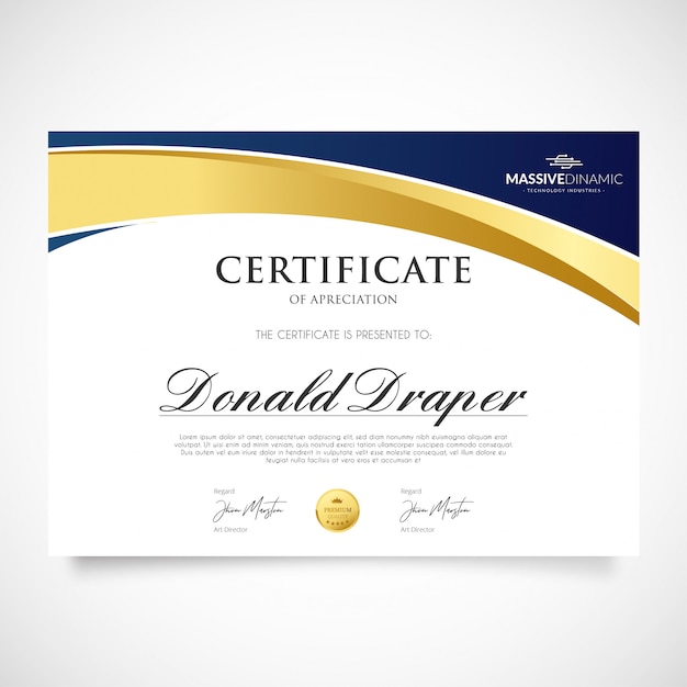 Appreciation Certificate Template from image.freepik.com