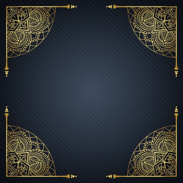 Elegant background with decorative frame Vector | Free Download