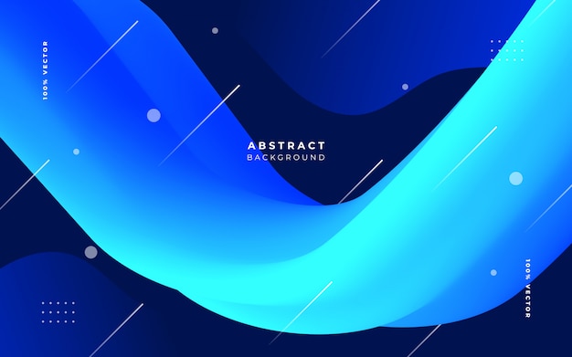 Elegant background with fluid shapes Free Vector