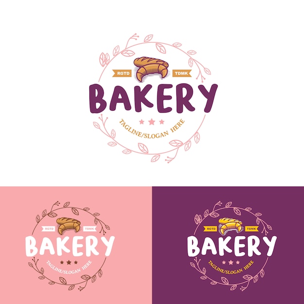 Download Free Elegant Bakery Logo Premium Vector Use our free logo maker to create a logo and build your brand. Put your logo on business cards, promotional products, or your website for brand visibility.