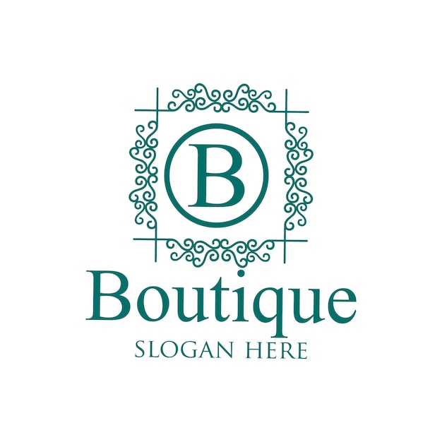 Download Elegant boutique logo Vector | Premium Download