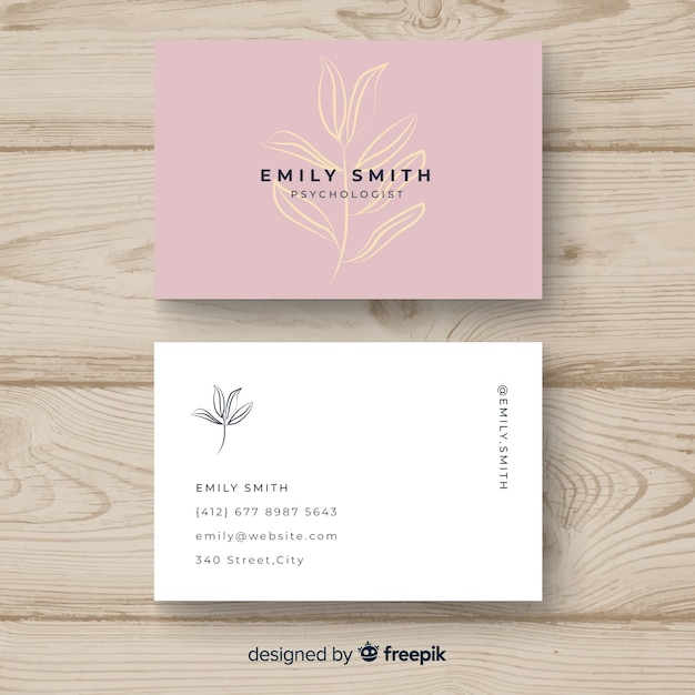 free-vector-elegant-business-card-template