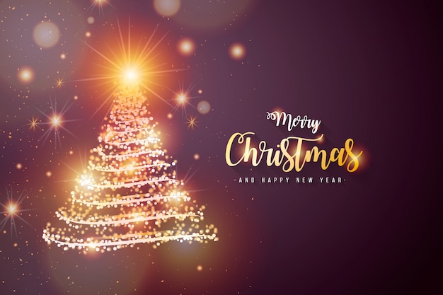 Download Free Vector Elegant Christmas Background With Shiny Tree 3D SVG Files Ideas | SVG, Paper Crafts, SVG File