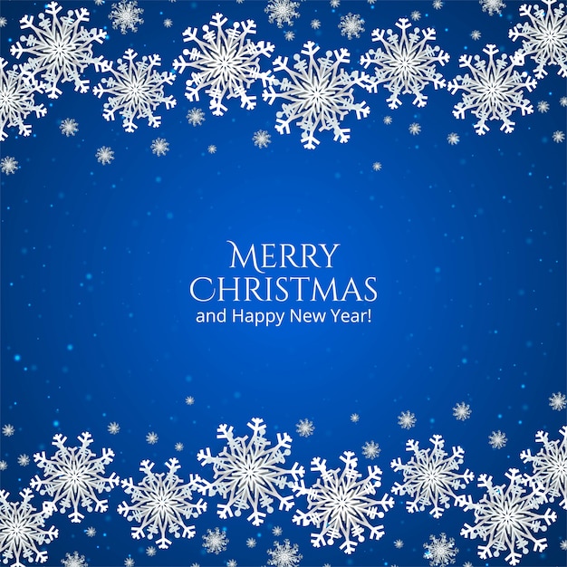 Download Free Vector Elegant Christmas Blue Background With Snowflakes 3D SVG Files Ideas | SVG, Paper Crafts, SVG File