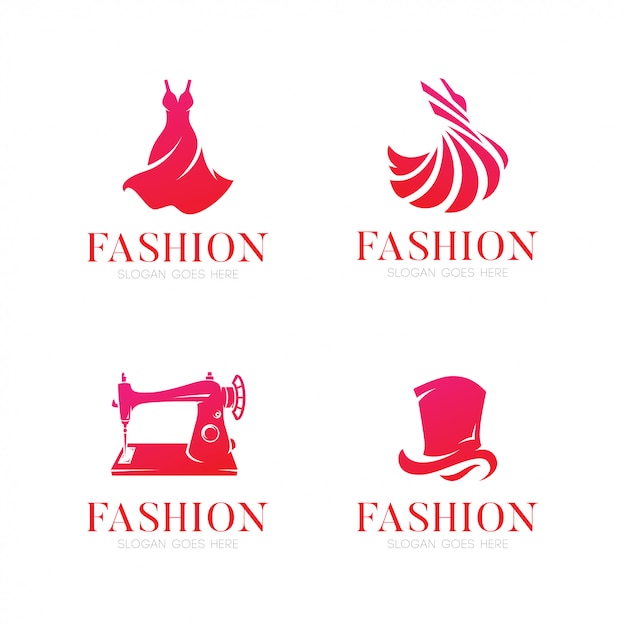 Premium Vector | Elegant fashion logo