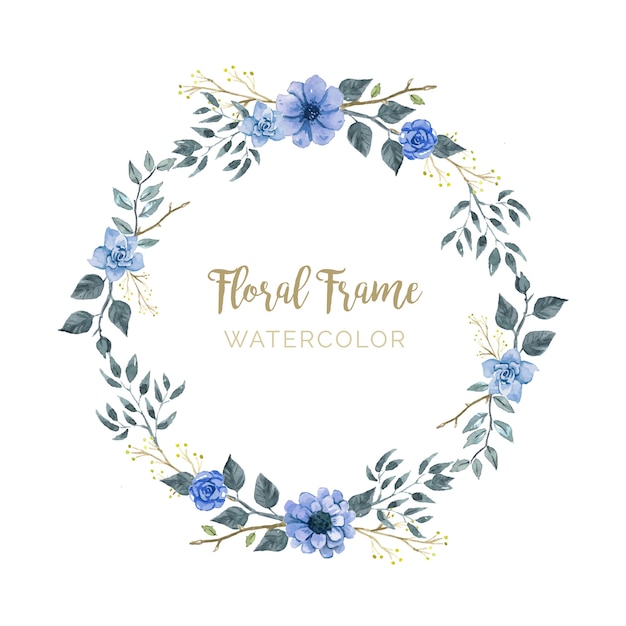 Free Vector Elegant Floral Frame