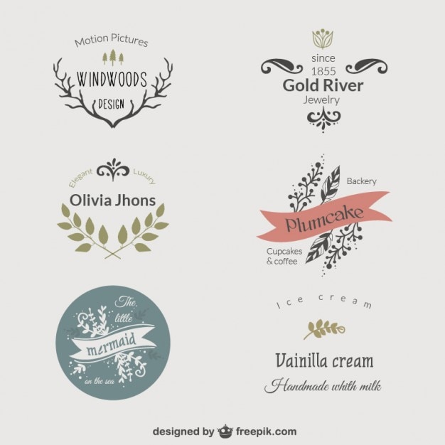 Download Free Download Free Elegant Floral Logos Vector Freepik Use our free logo maker to create a logo and build your brand. Put your logo on business cards, promotional products, or your website for brand visibility.
