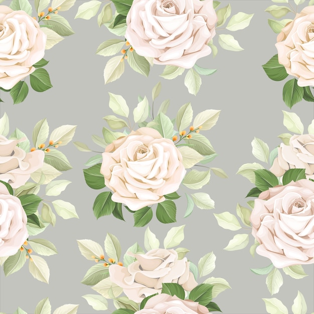 Free Vector | Elegant floral seamless pattern