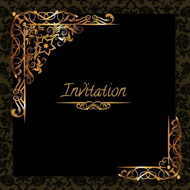 Free Fancy Invitations Template 5