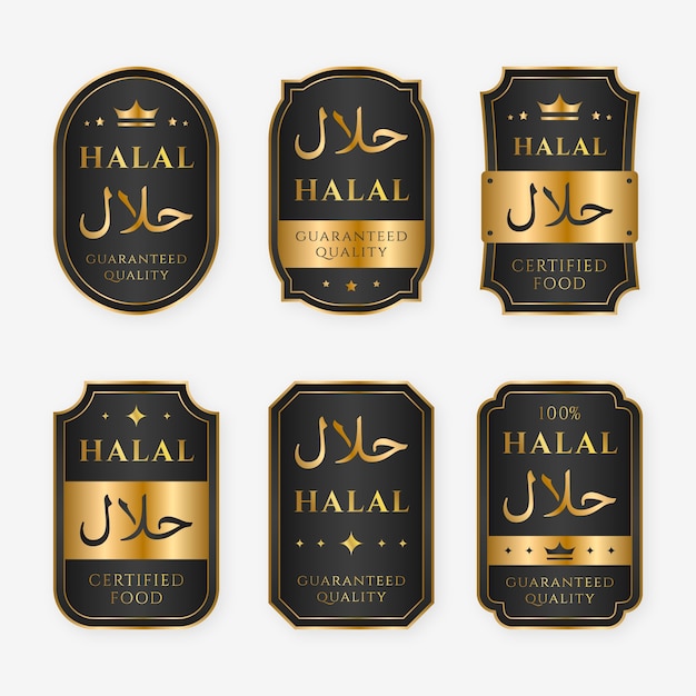 Download Free Download This Free Vector Elegant Halal Badges With Golden Details Use our free logo maker to create a logo and build your brand. Put your logo on business cards, promotional products, or your website for brand visibility.
