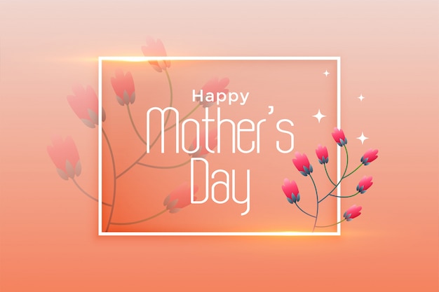 Elegant Happy Mother S Day Poster Design Vector Free Download