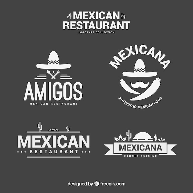 Download Free Download Free Elegant Mexican Restaurant Logo Templates Vector Use our free logo maker to create a logo and build your brand. Put your logo on business cards, promotional products, or your website for brand visibility.