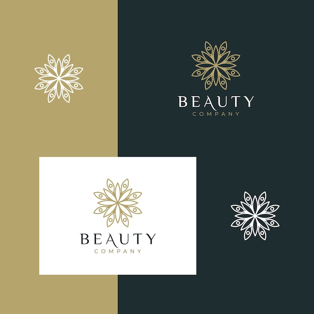 Download Free Elegant Minimalist Beauty Flower Logo Design With Simple Outline Use our free logo maker to create a logo and build your brand. Put your logo on business cards, promotional products, or your website for brand visibility.