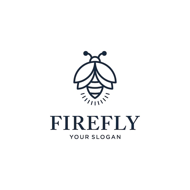 Download Free Elegant Minimalist Firefly Logo Design With A Line Style Premium Use our free logo maker to create a logo and build your brand. Put your logo on business cards, promotional products, or your website for brand visibility.