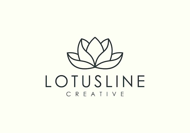 Download Free Elegant Minimalist Lotus Logo Vector Line Premium Vector Use our free logo maker to create a logo and build your brand. Put your logo on business cards, promotional products, or your website for brand visibility.