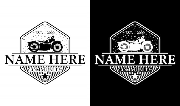 Download Free Elegant Motorcycle Vintage Retro Logo Design Inspiration Premium Use our free logo maker to create a logo and build your brand. Put your logo on business cards, promotional products, or your website for brand visibility.