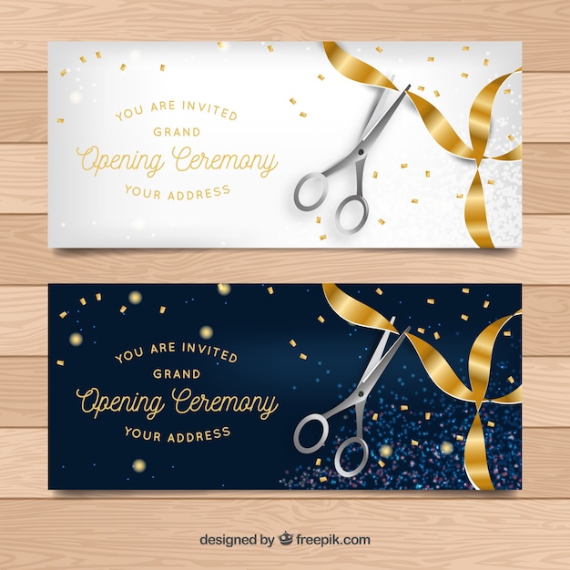 Creative Grand Opening Ceremony Invitation Template Download On Pngtree