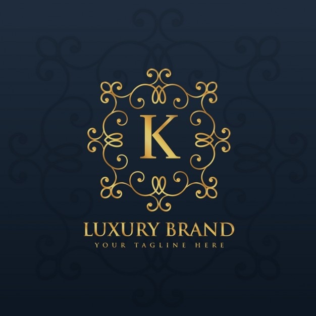 Download Free Download Free Elegant Ornamental Logo With The Letter K Vector Use our free logo maker to create a logo and build your brand. Put your logo on business cards, promotional products, or your website for brand visibility.