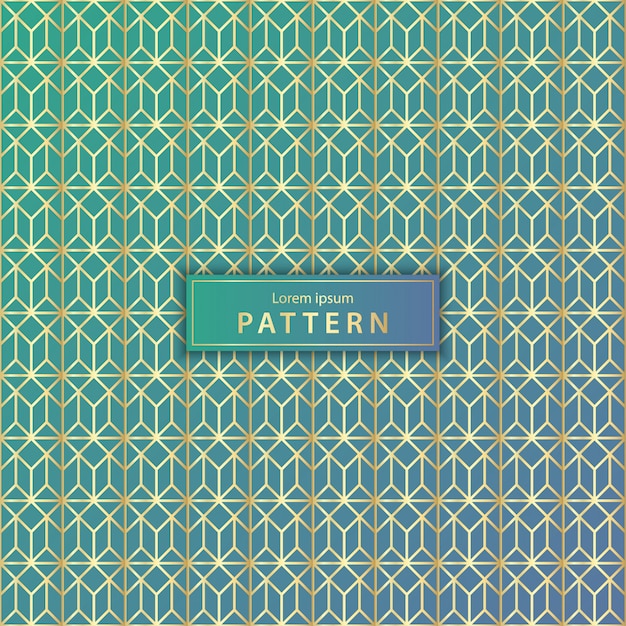 Premium Vector Elegant Seamless Geometric Pattern