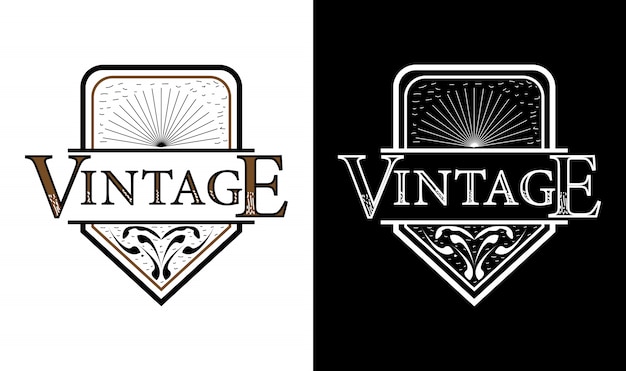 Download Free Elegant Vintage Retro Badge Label Emblem Logo Design Inspiration Use our free logo maker to create a logo and build your brand. Put your logo on business cards, promotional products, or your website for brand visibility.