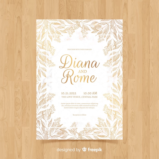 Download Free Download Free Elegant Wedding Invitation Card Template Vector Use our free logo maker to create a logo and build your brand. Put your logo on business cards, promotional products, or your website for brand visibility.