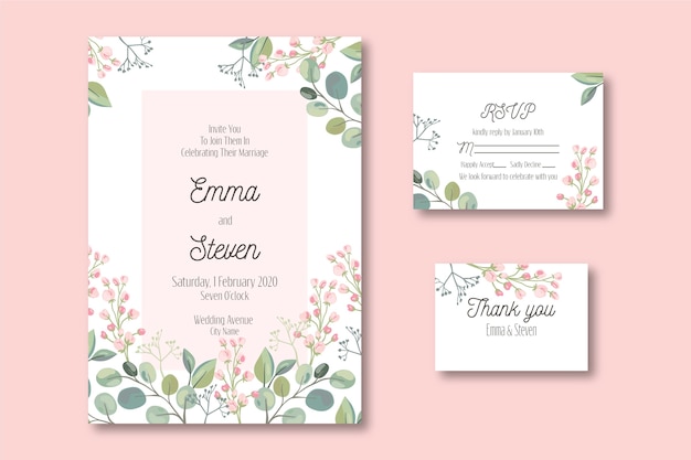 Wedding Card Vectors, Photos and PSD files | Free Download