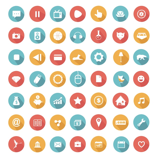 Download Element icons collection Vector | Free Download