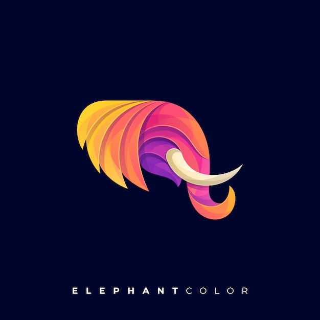 Download Free Elephant Colorful Logo Premium Vector Use our free logo maker to create a logo and build your brand. Put your logo on business cards, promotional products, or your website for brand visibility.