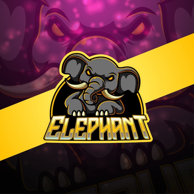 Download Free Elephant Esport Mascot Logo Design Premium Vector Use our free logo maker to create a logo and build your brand. Put your logo on business cards, promotional products, or your website for brand visibility.