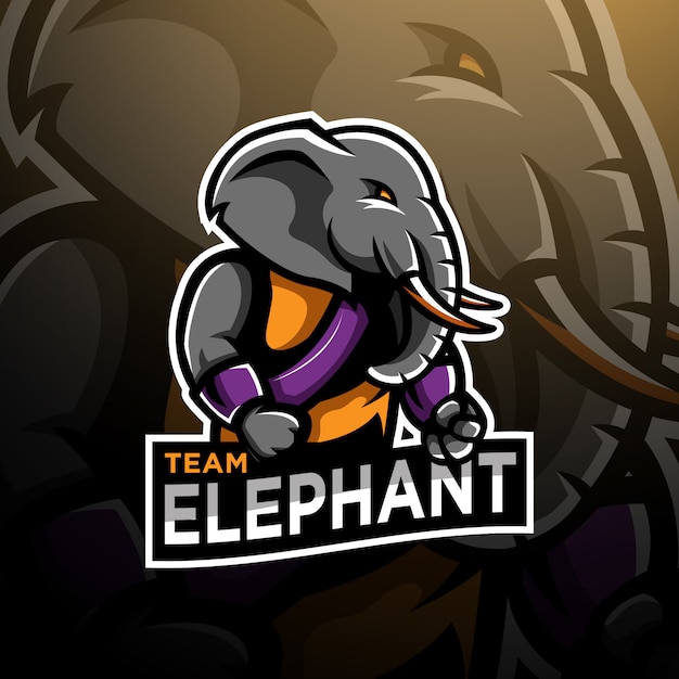 Download Free Elephant Fighter Logo Gaming Esport Template Premium Vector Use our free logo maker to create a logo and build your brand. Put your logo on business cards, promotional products, or your website for brand visibility.