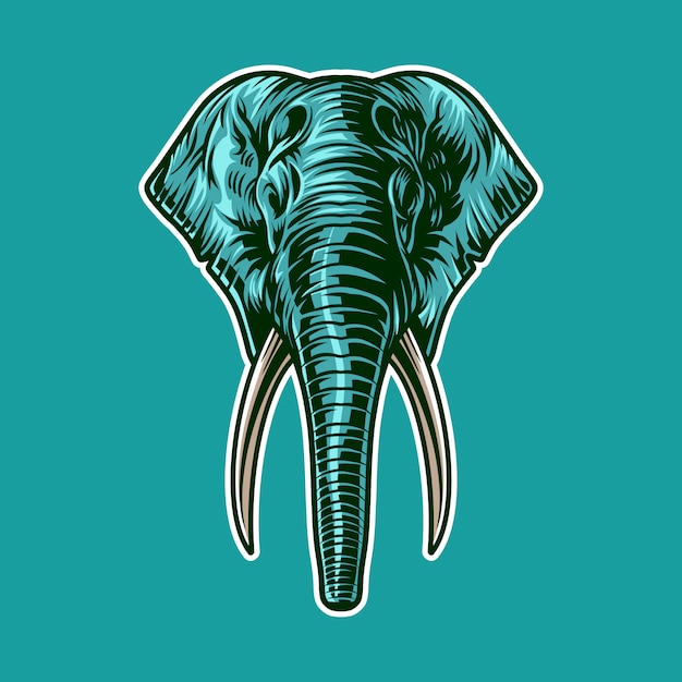 Free Free 120 Elephant Head Svg SVG PNG EPS DXF File