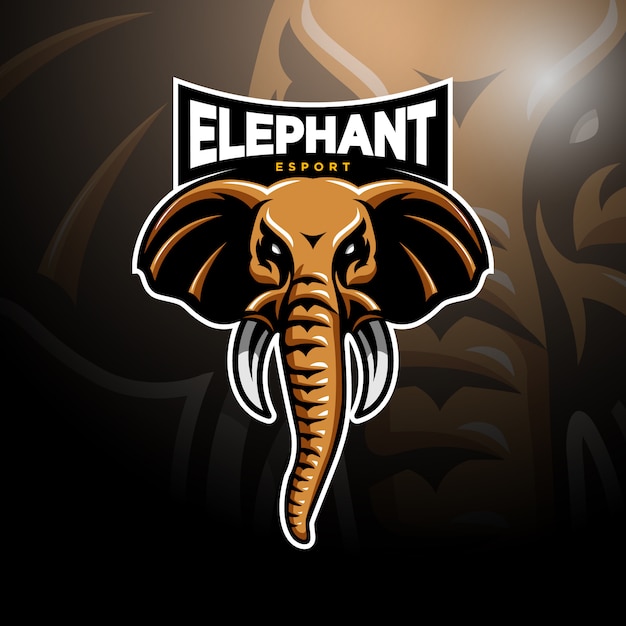 Download Free Elephant Head Logo Esport Premium Vector Use our free logo maker to create a logo and build your brand. Put your logo on business cards, promotional products, or your website for brand visibility.