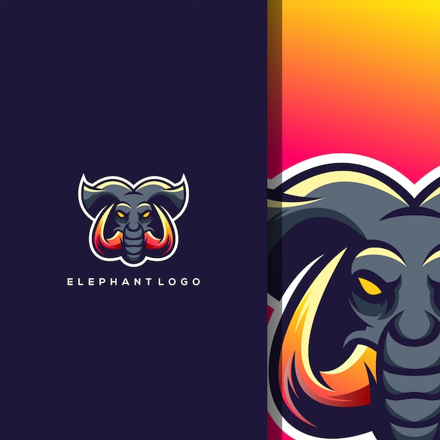 Download Free Elephant Head Logo With Free Premium Vector Use our free logo maker to create a logo and build your brand. Put your logo on business cards, promotional products, or your website for brand visibility.