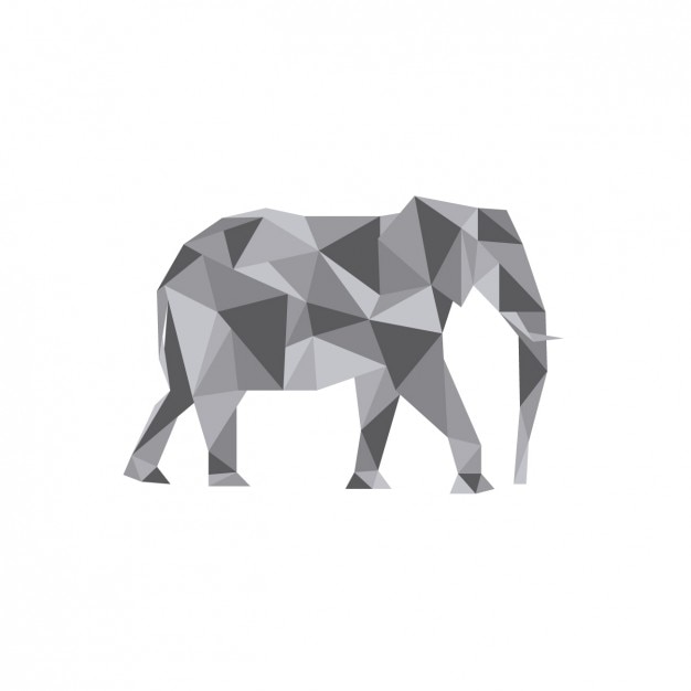 Free Free 266 Geometric Elephant Svg SVG PNG EPS DXF File