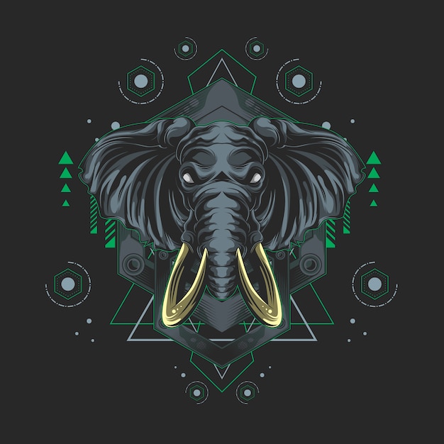 Free Free 327 Geometric Elephant Svg SVG PNG EPS DXF File