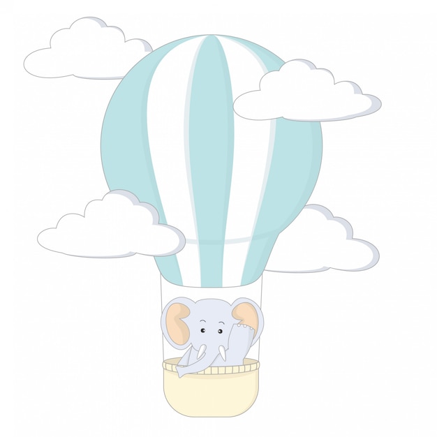 Free Free Elephant With Balloon Svg 529 SVG PNG EPS DXF File