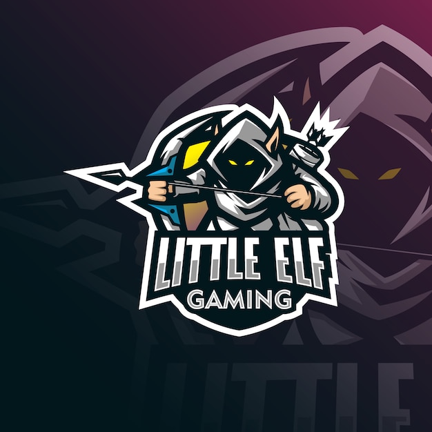 Download Free Elf Mascot Logo Design With Modern Illustration Premium Vector Use our free logo maker to create a logo and build your brand. Put your logo on business cards, promotional products, or your website for brand visibility.