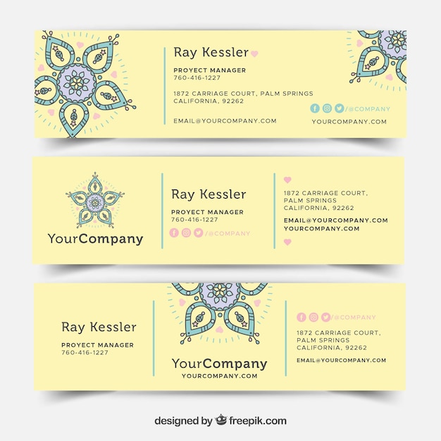 Download Free Email Signature Collection In Flat Style Free Vector Use our free logo maker to create a logo and build your brand. Put your logo on business cards, promotional products, or your website for brand visibility.