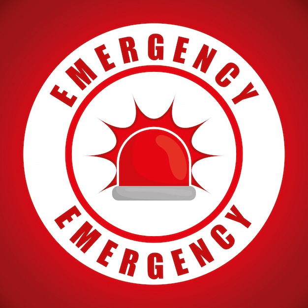 Premium Vector | Emergency design illustration