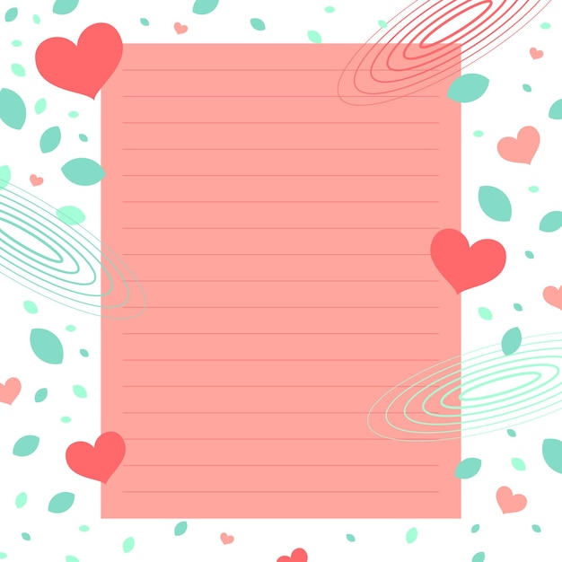 Premium Vector | Empty pieces of papers with a colorful background ...