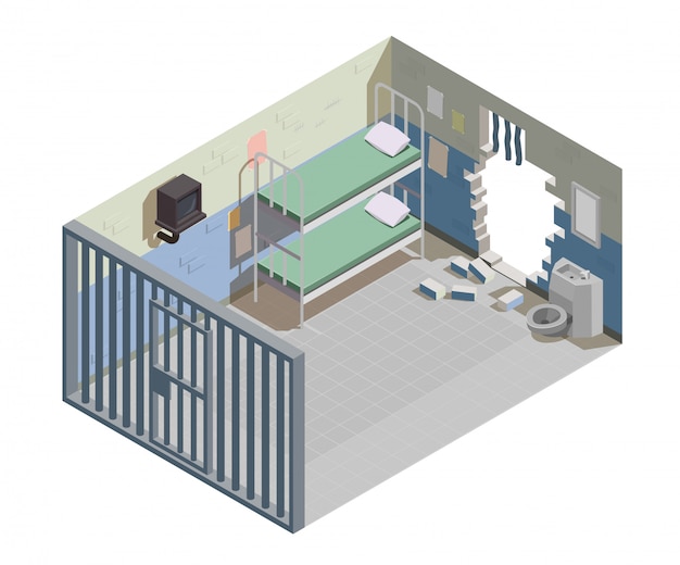 Prison Cell Floor Plan