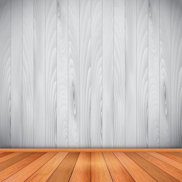 empty room with wooden floor and wall_1048 1425